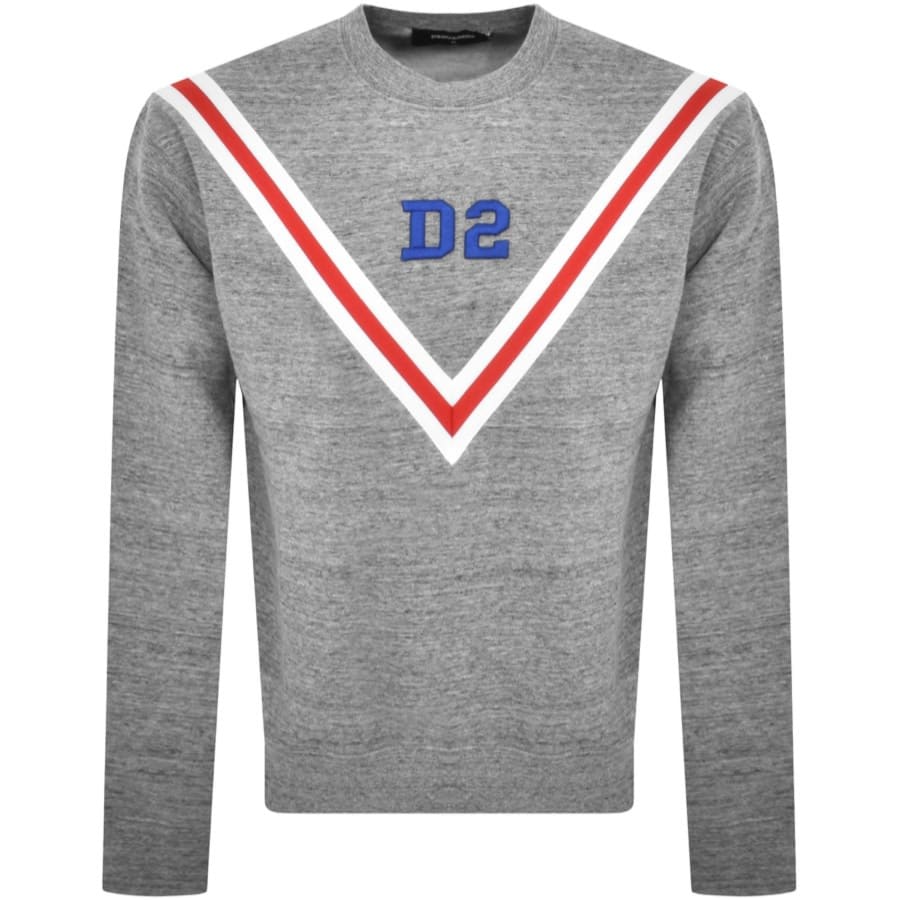 Sweatshirt with designer brands all over it shop